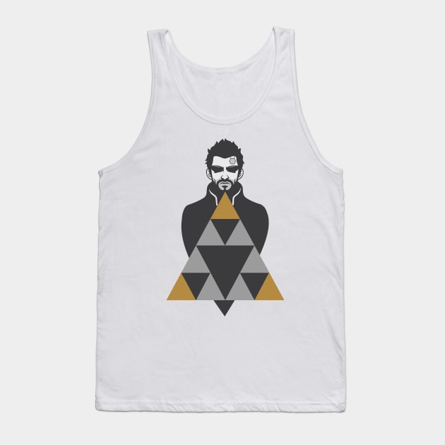 Adam Jensen Tank Top by korstee